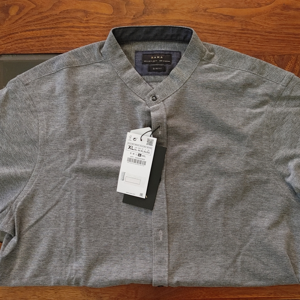 Zara Button Short Sleeve Shirt